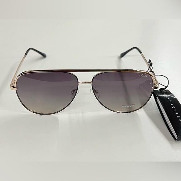 QUAY AUSTRALIA HIGH KEY -GLDBLK/BRN - Picture 4 of 7